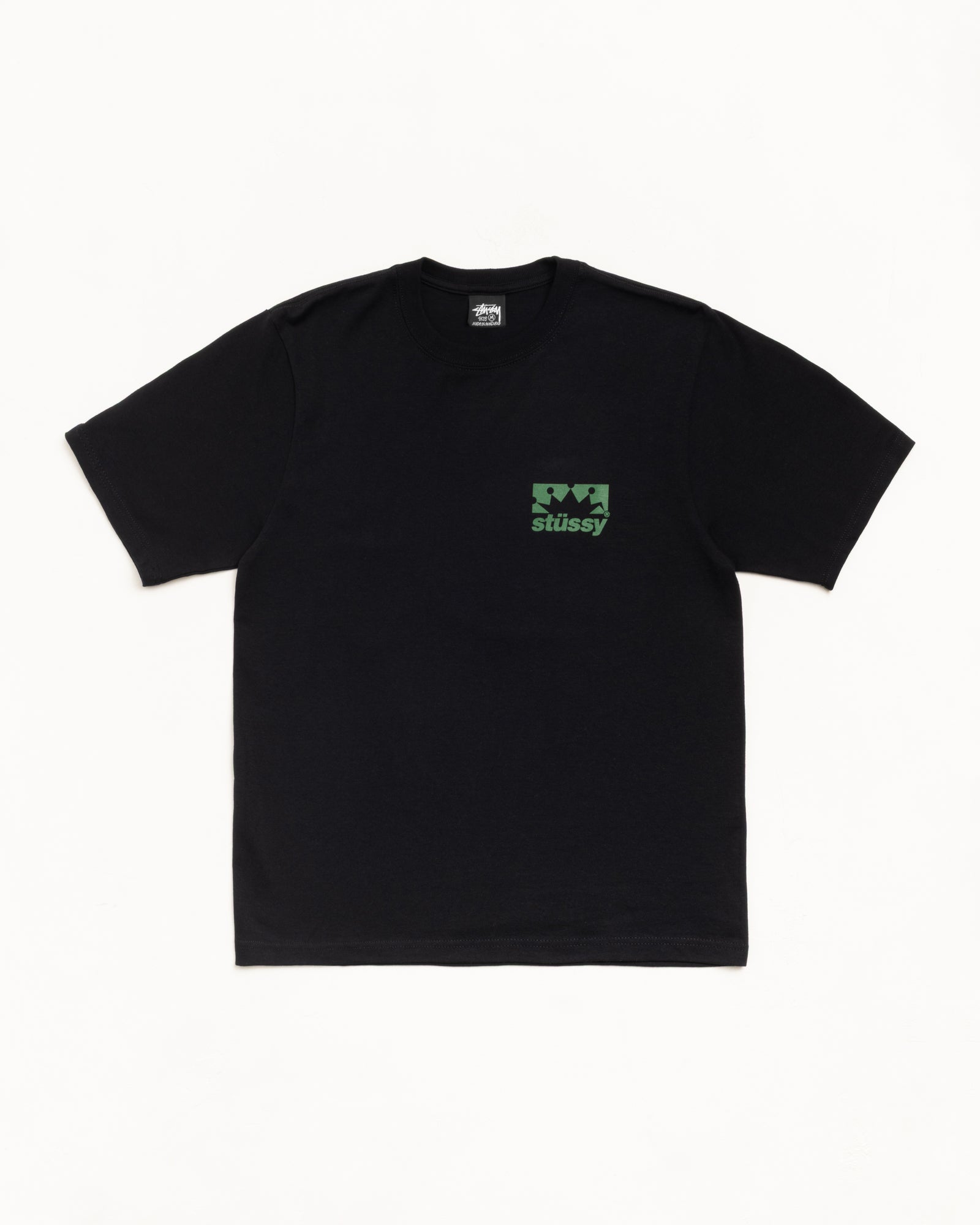 Box Crown Tee Mens Short Sleeve In Black