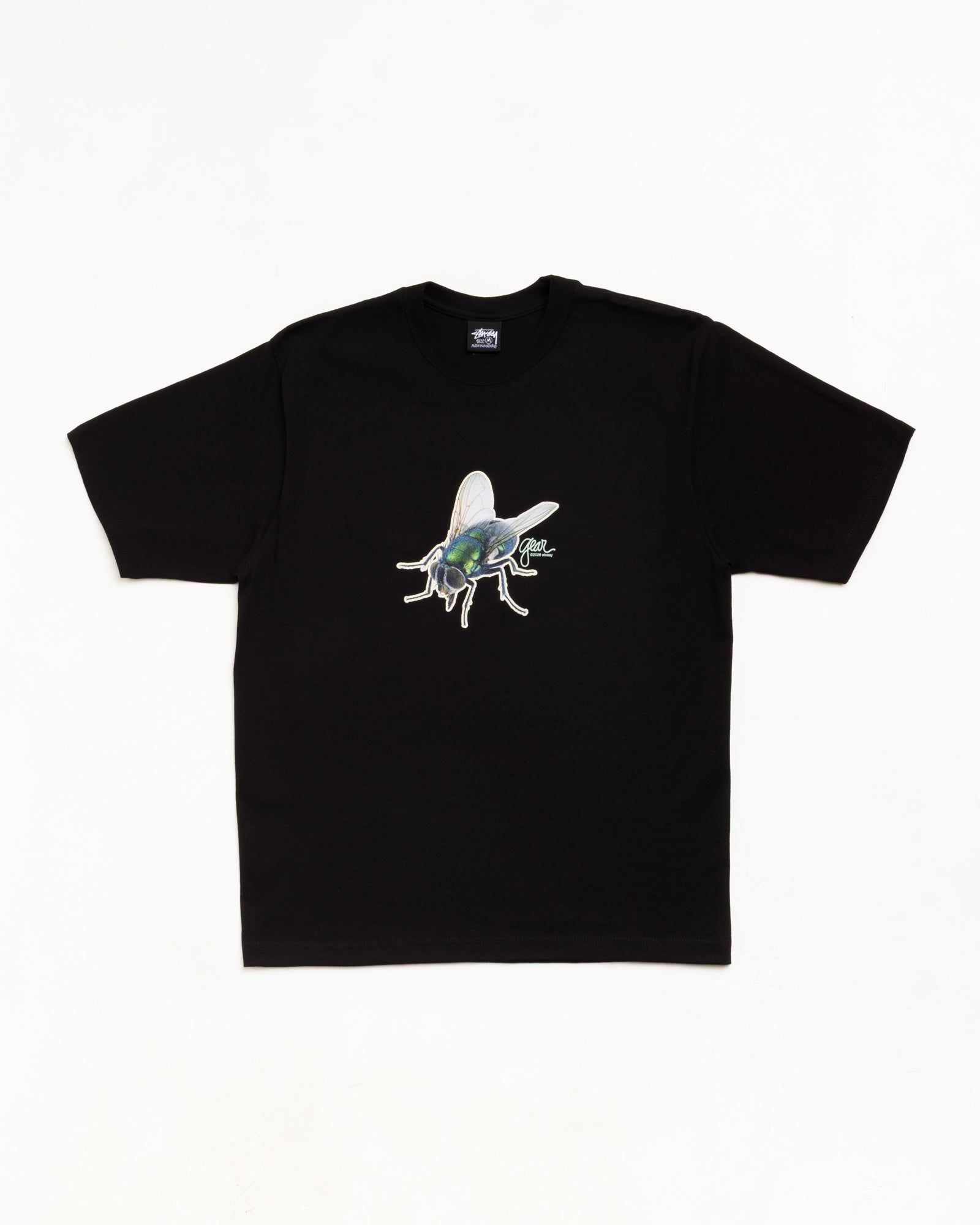Fly Gear Tee Unisex Short Sleeve In Black