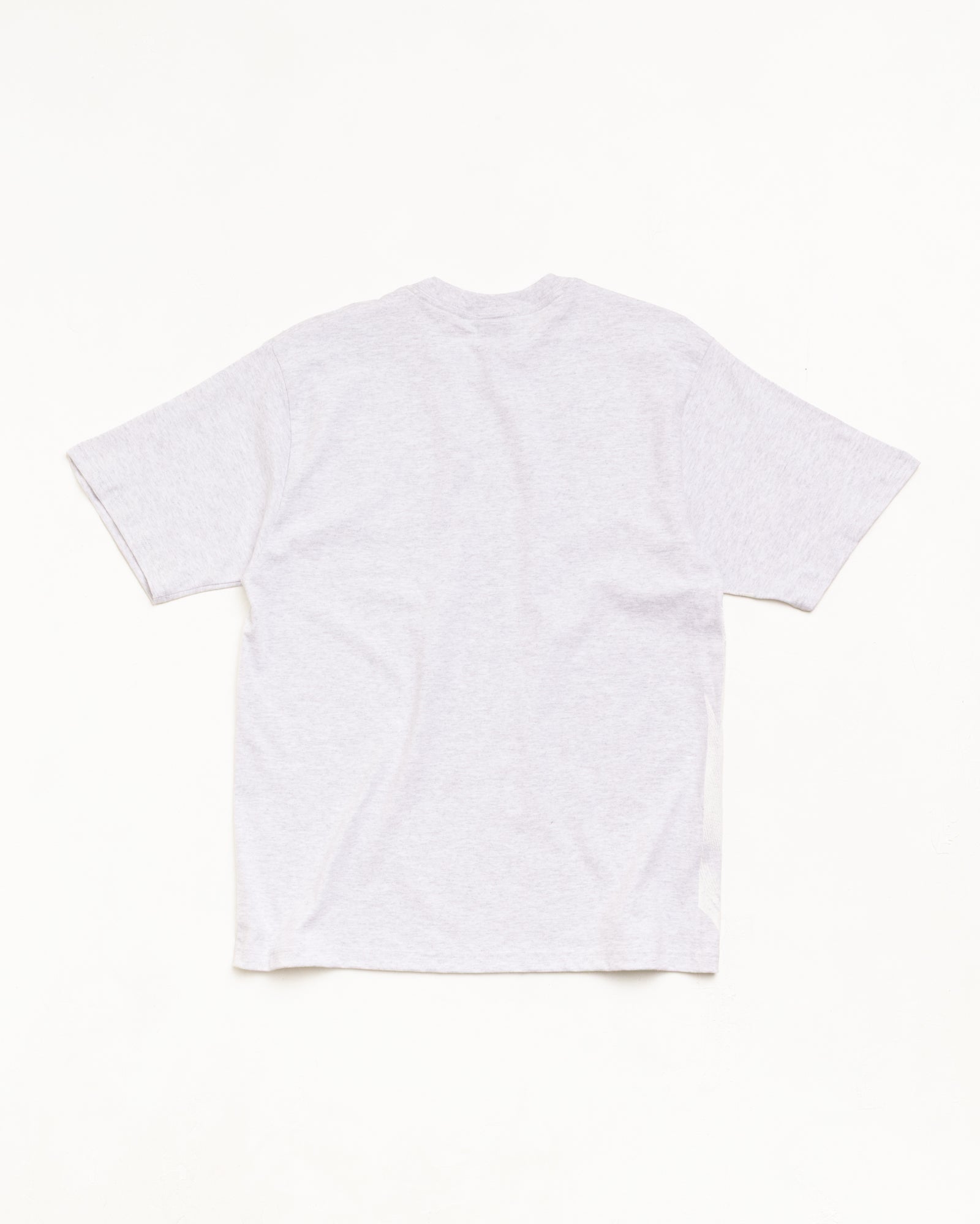 Sweater Tee Unisex Short Sleeve In Ash Heather