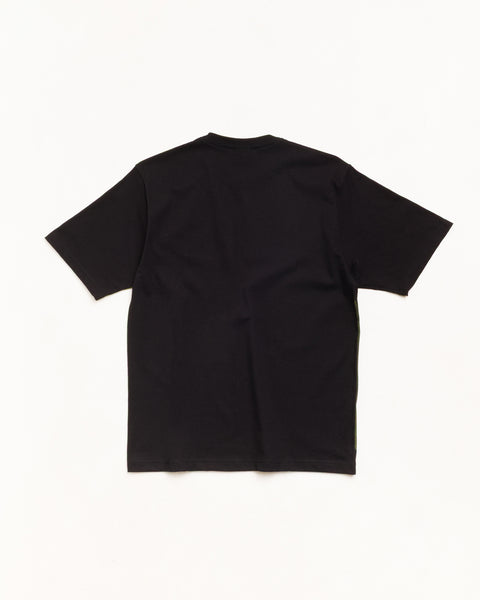 Sweater Tee Unisex Short Sleeve In Black