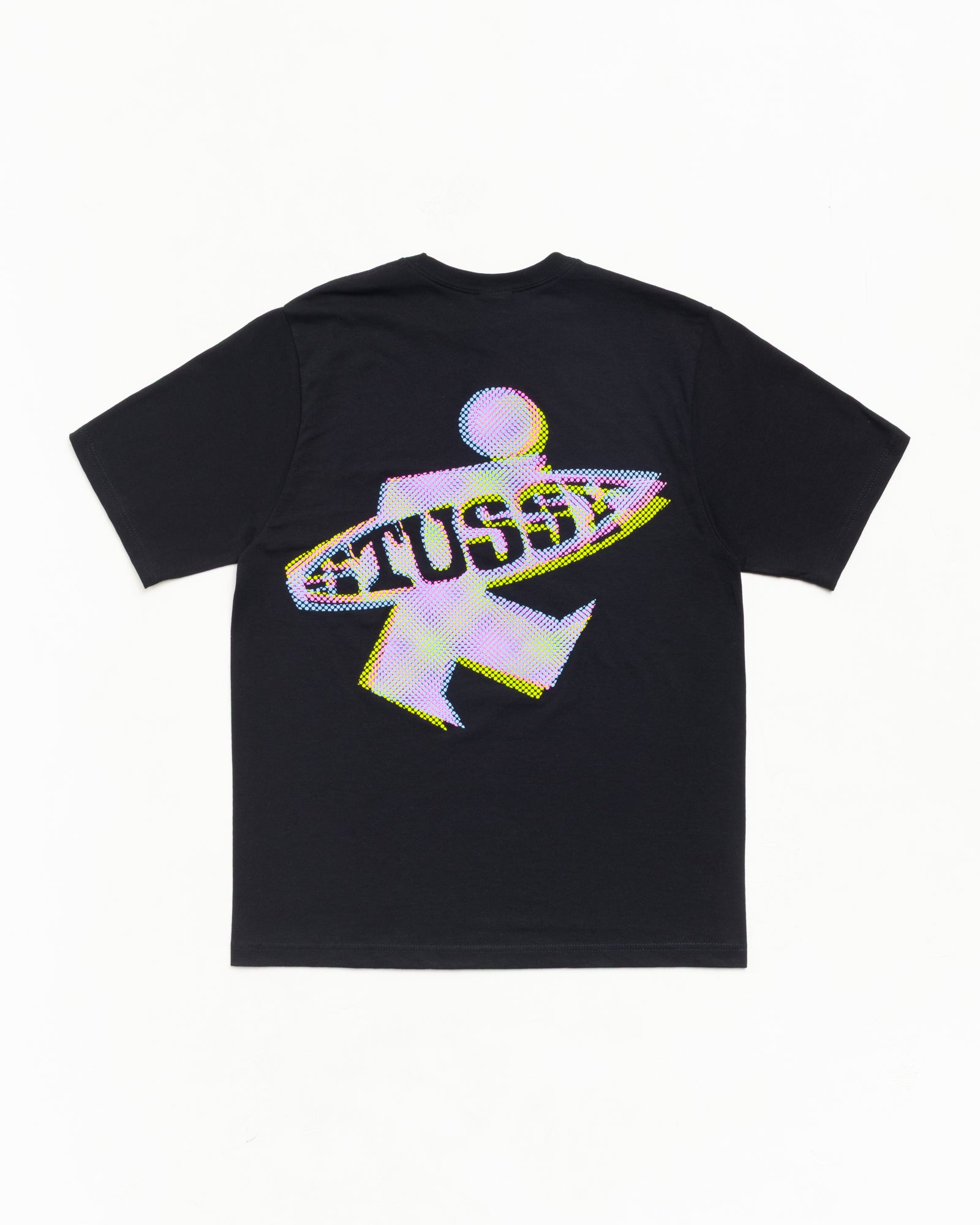 Dot Surf Tee Unisex Short Sleeve In Black