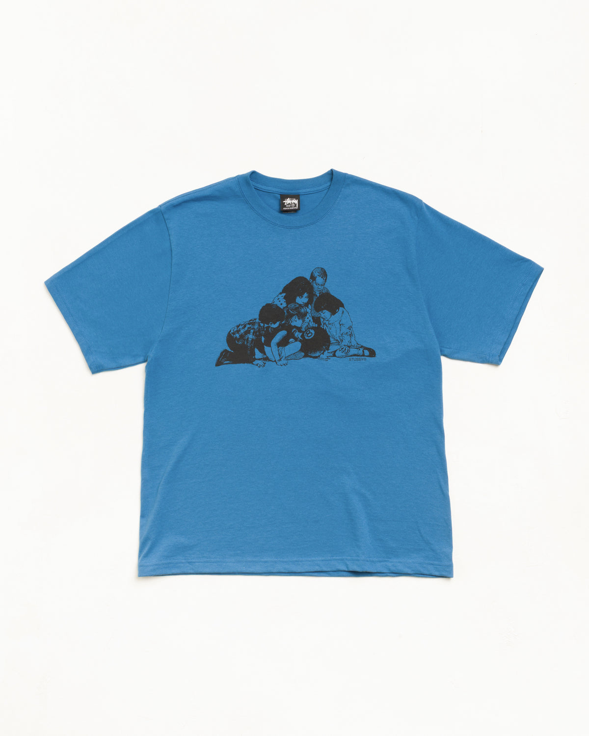 Kids Tee Unisex Short Sleeve In Blue