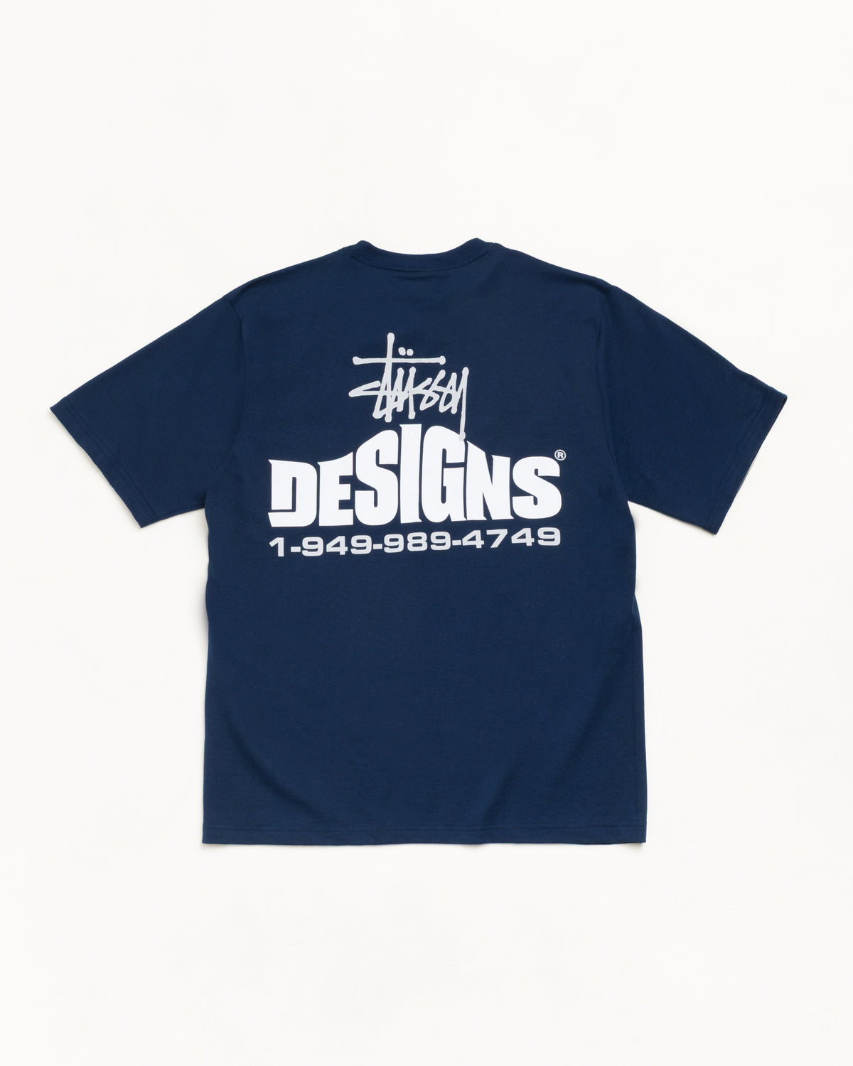Designs Tee Unisex Short Sleeve In Navy
