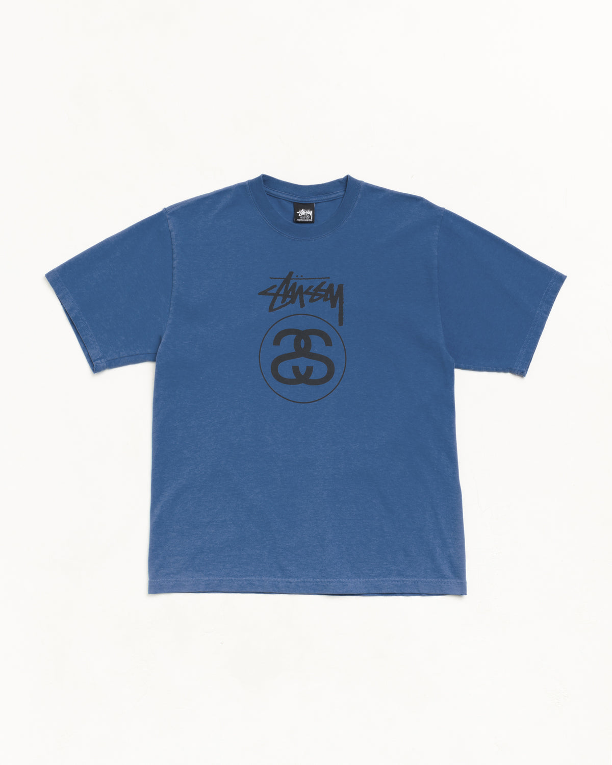 Stock Link Tee Unisex Short Sleeve In Blue