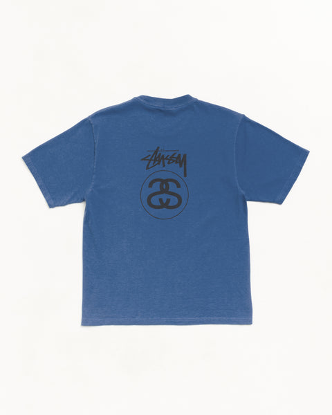 Stock Link Tee Unisex Short Sleeve In Blue