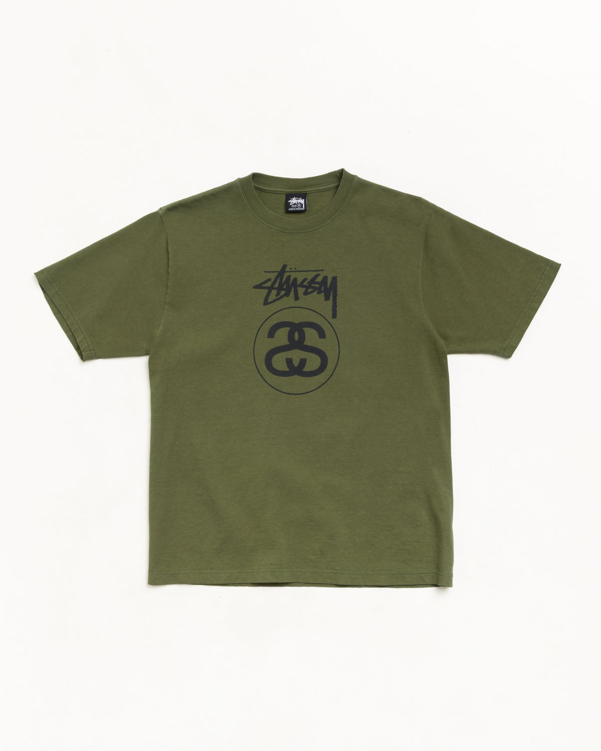 Stock Link Tee Unisex Short Sleeve In Olive