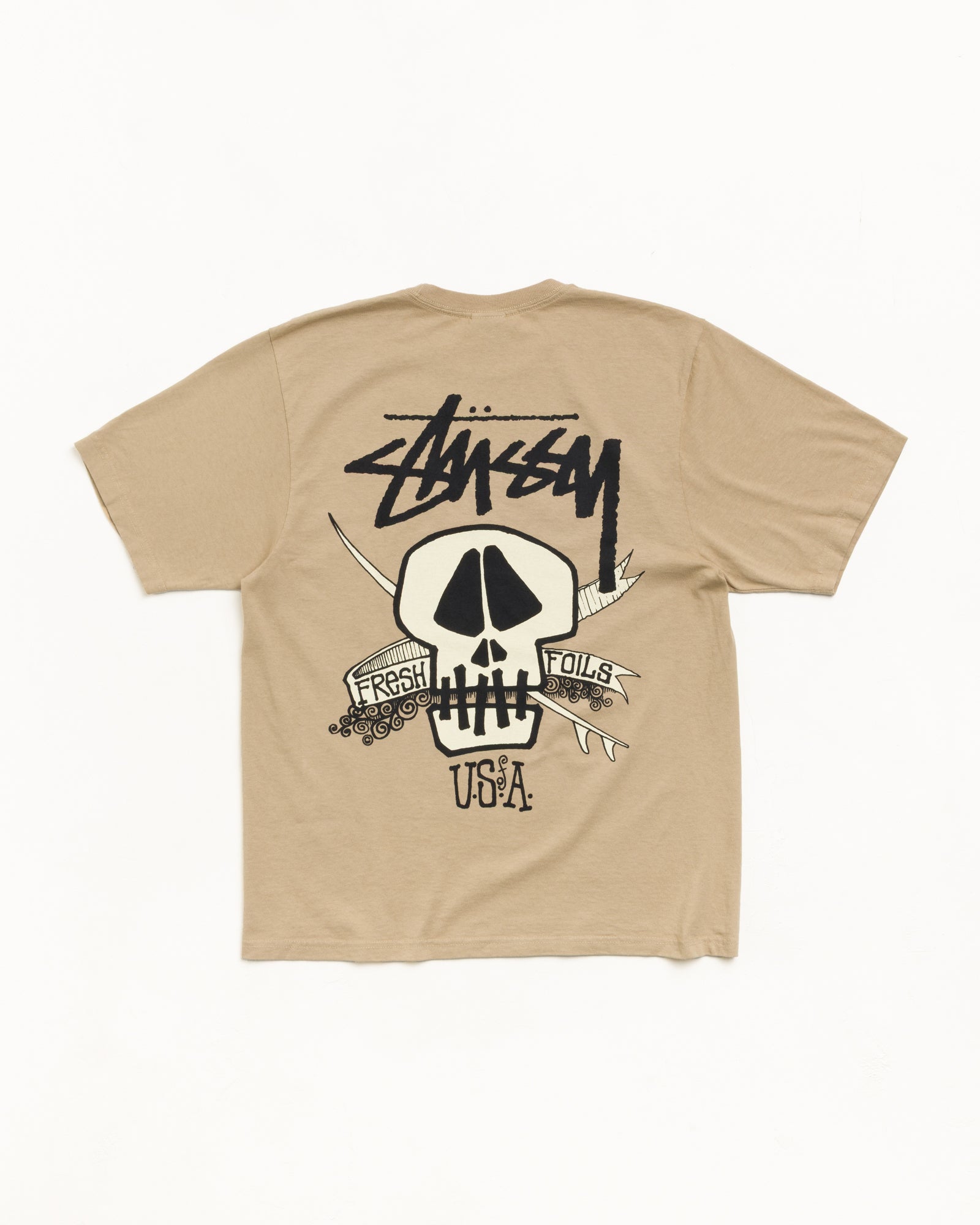 Fresh Foils Tee – Rock | 반소매 티셔츠 | Stüssy Korea