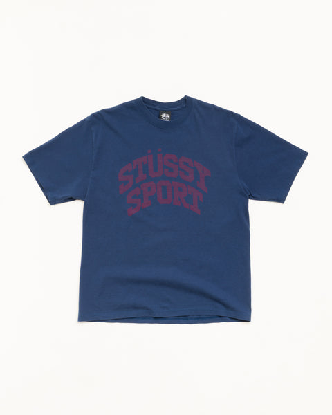 Block Sport Tee Unisex Short Sleeve In Navy
