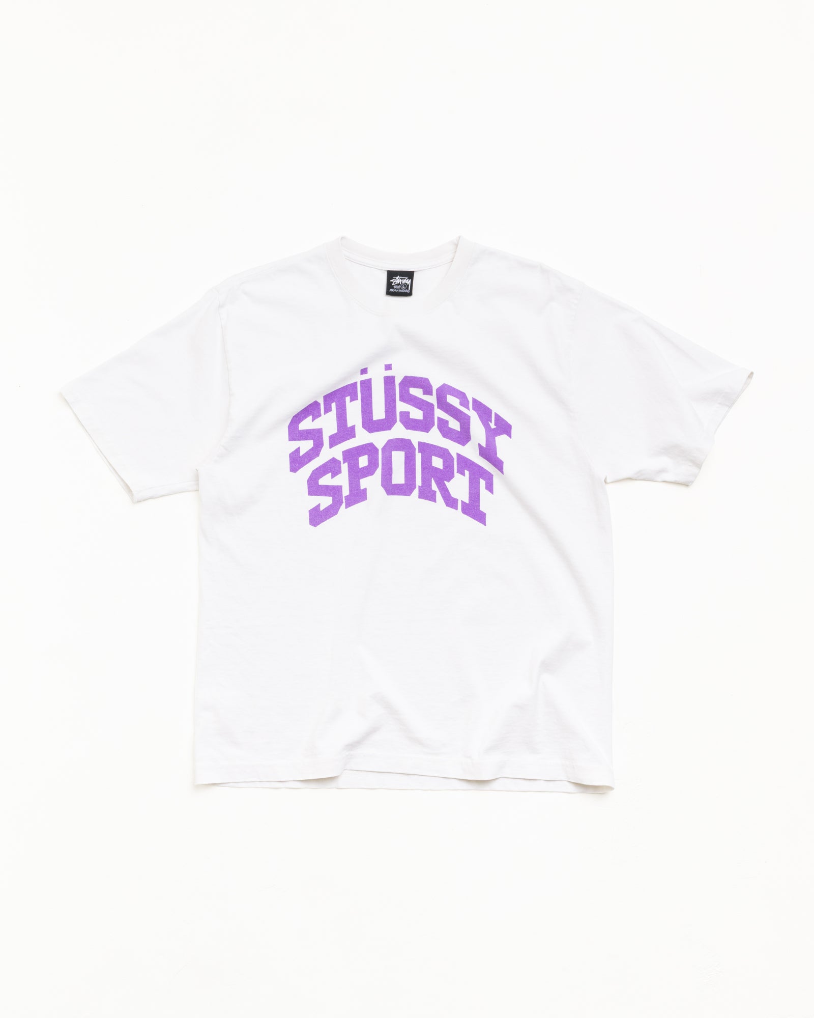 Block Sport Tee Unisex Short Sleeve In White | hero:main:collection:new-arrivals,shirts,tops-shirts,all,tees,outerwear,denim,knits,accessories,sunglasses,hoodies,sweats,mens-hoodies-sweatshirts,shorts,pants,bottoms,crew-sweats,zip-ups,swim,sweatpants,graphics,lazy-tees,swim,basic-9twenty,button-ups,shorts,cargos,denim-jeans,bottoms,bags,belts,wearables,gear,footwear,button-ups,basic-tops,jerseys,big-ol,classics,slim,jackets,all, | product-card-slider
