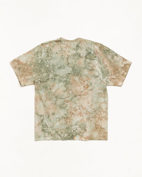 Camo Block Sport Tee Unisex Short Sleeve In Sage Camo