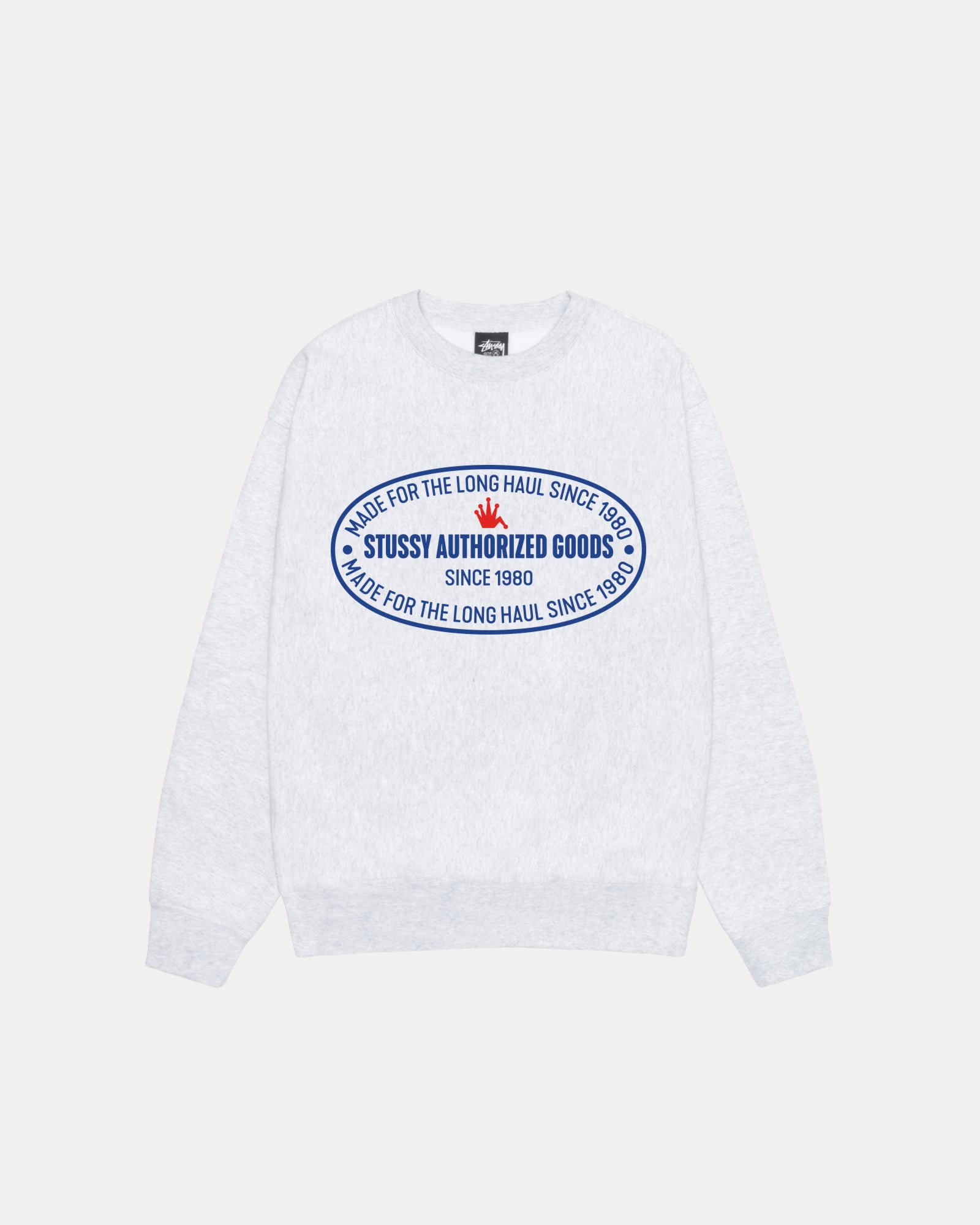 Authorized Crew Mens Long Sleeve In Ash Heather