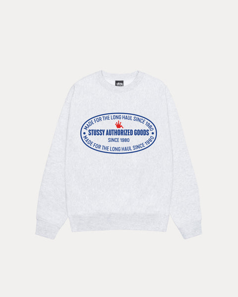 Authorized Crew Mens Long Sleeve In Ash Heather