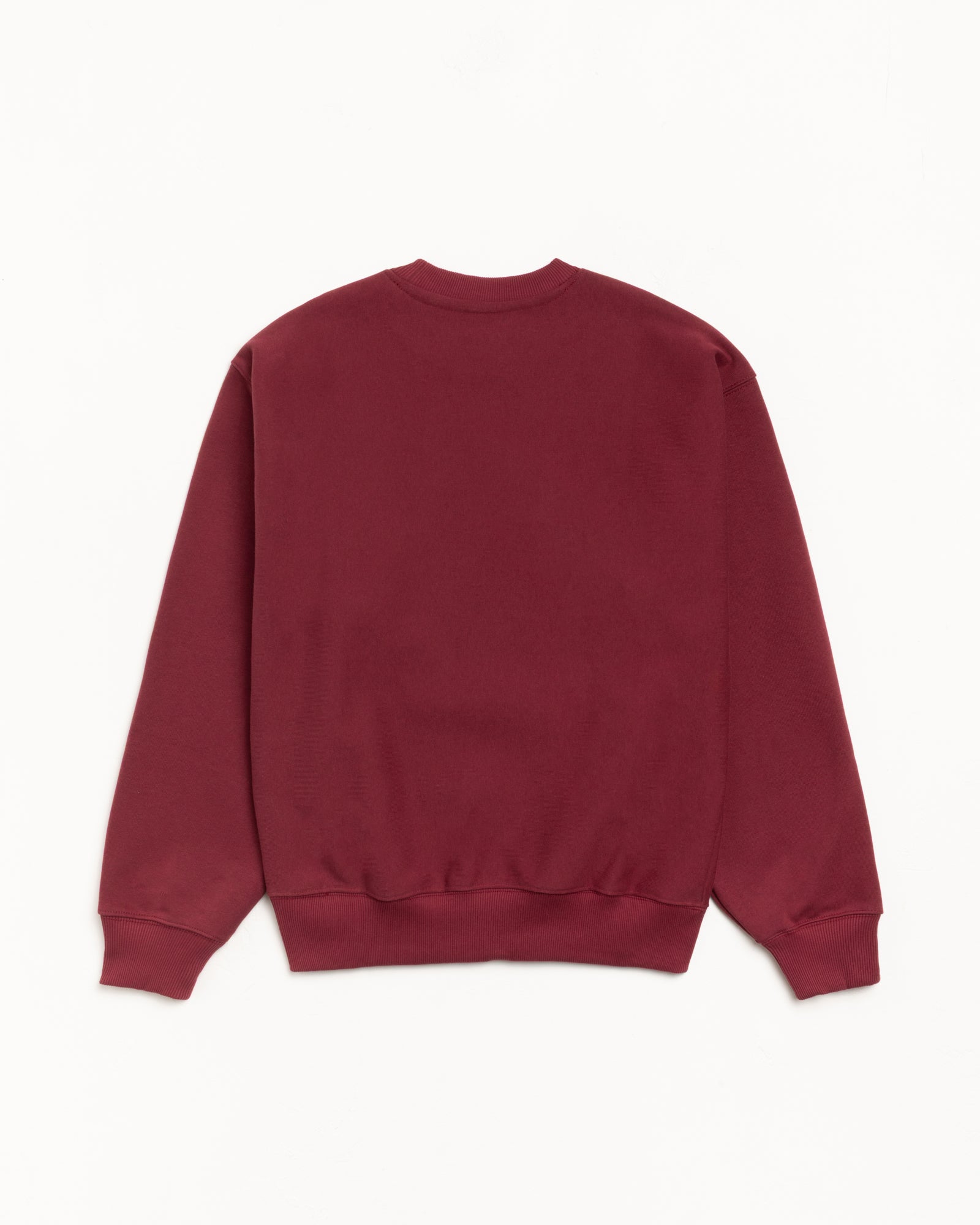 Long Range Crew Mens Long Sleeve In Wine