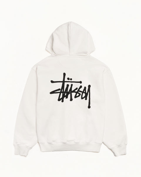 Basic Stussy Pig. Dyed Hood Mens Long Sleeve In Natural