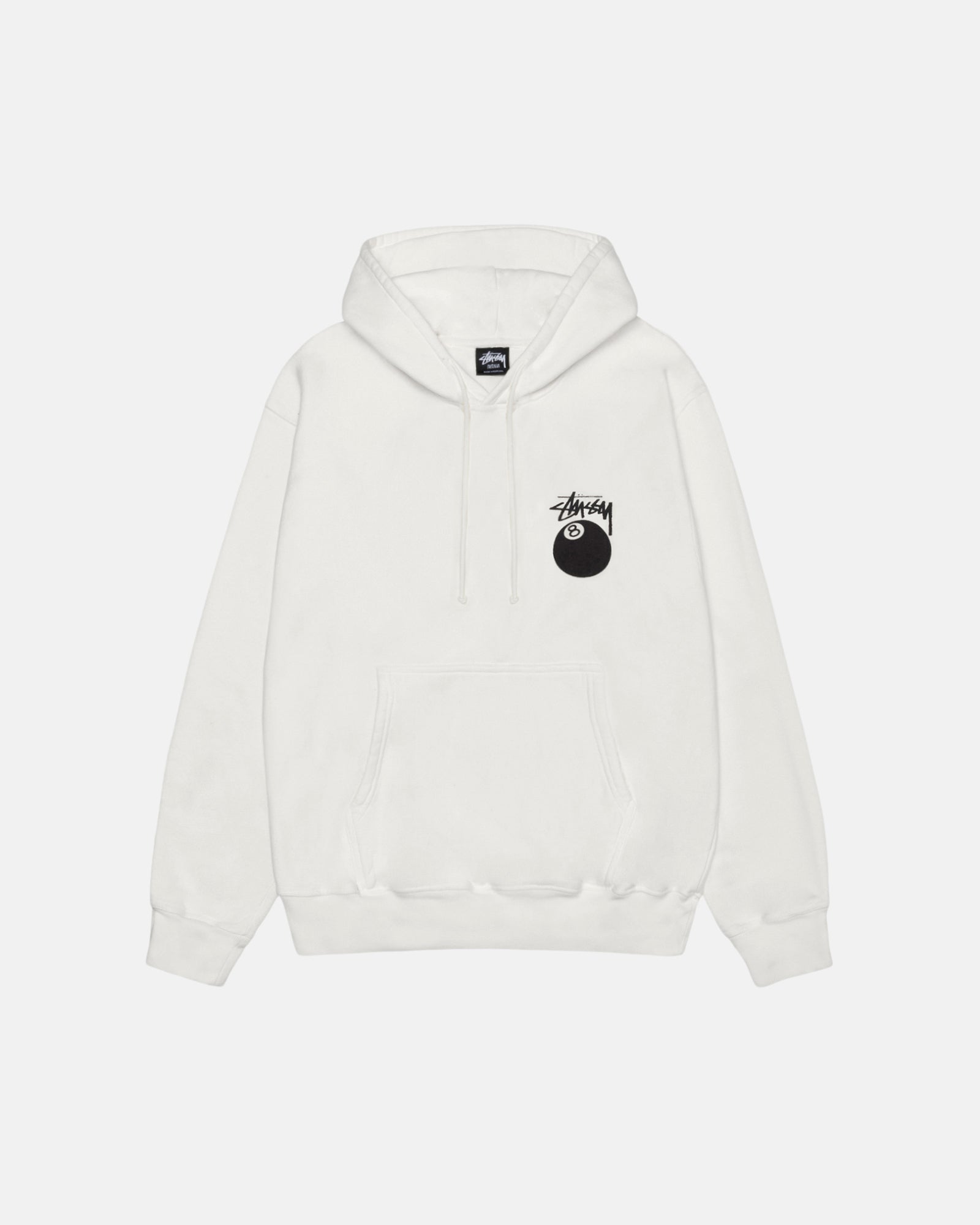 Stüssy 8 Ball Hoodie Pigment Dyed Natural Sweats