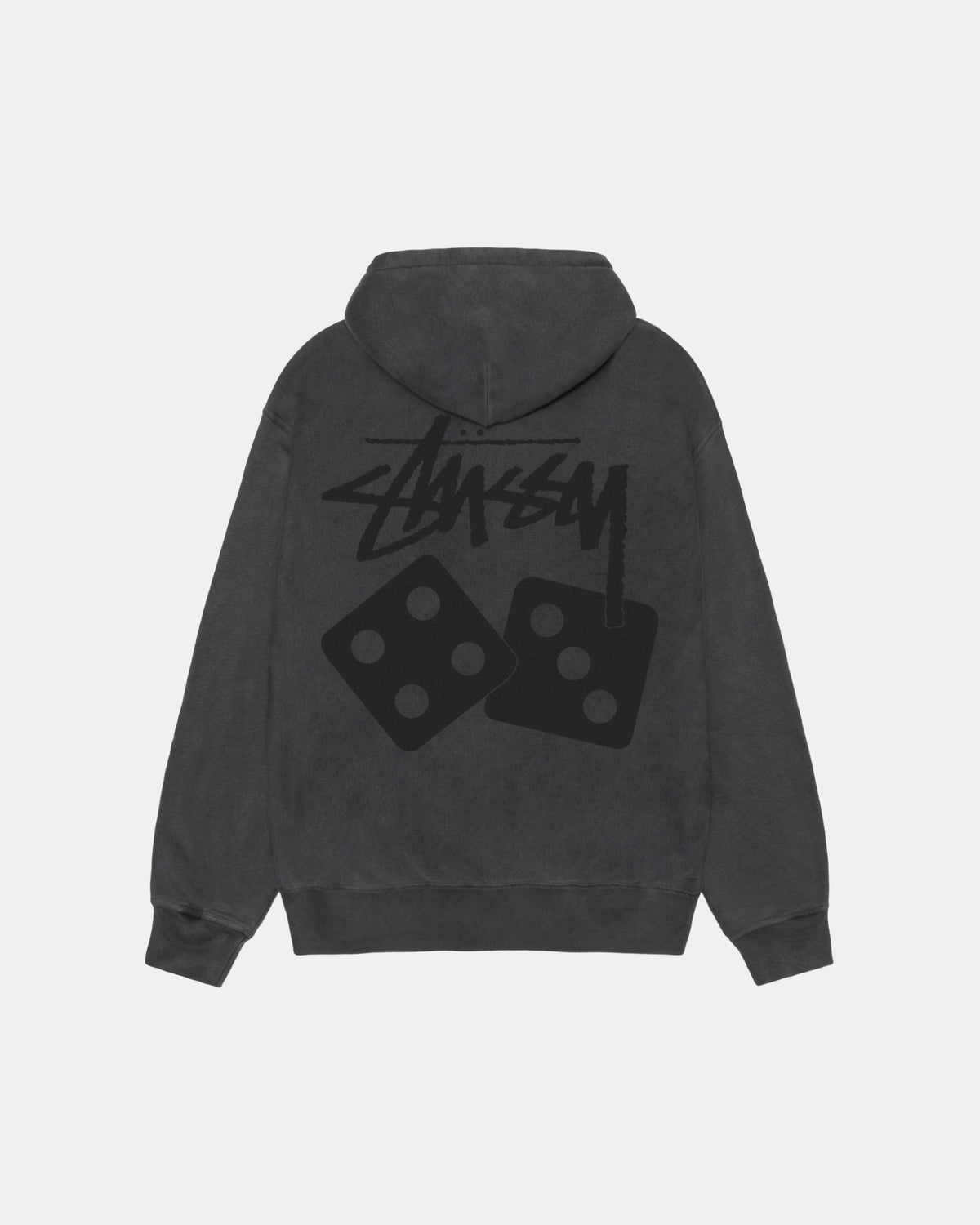 Dice Hoodie Pigment Dyed – Black | Sweats | Stüssy Korea