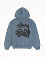 DICE HOODIE PIGMENT DYED