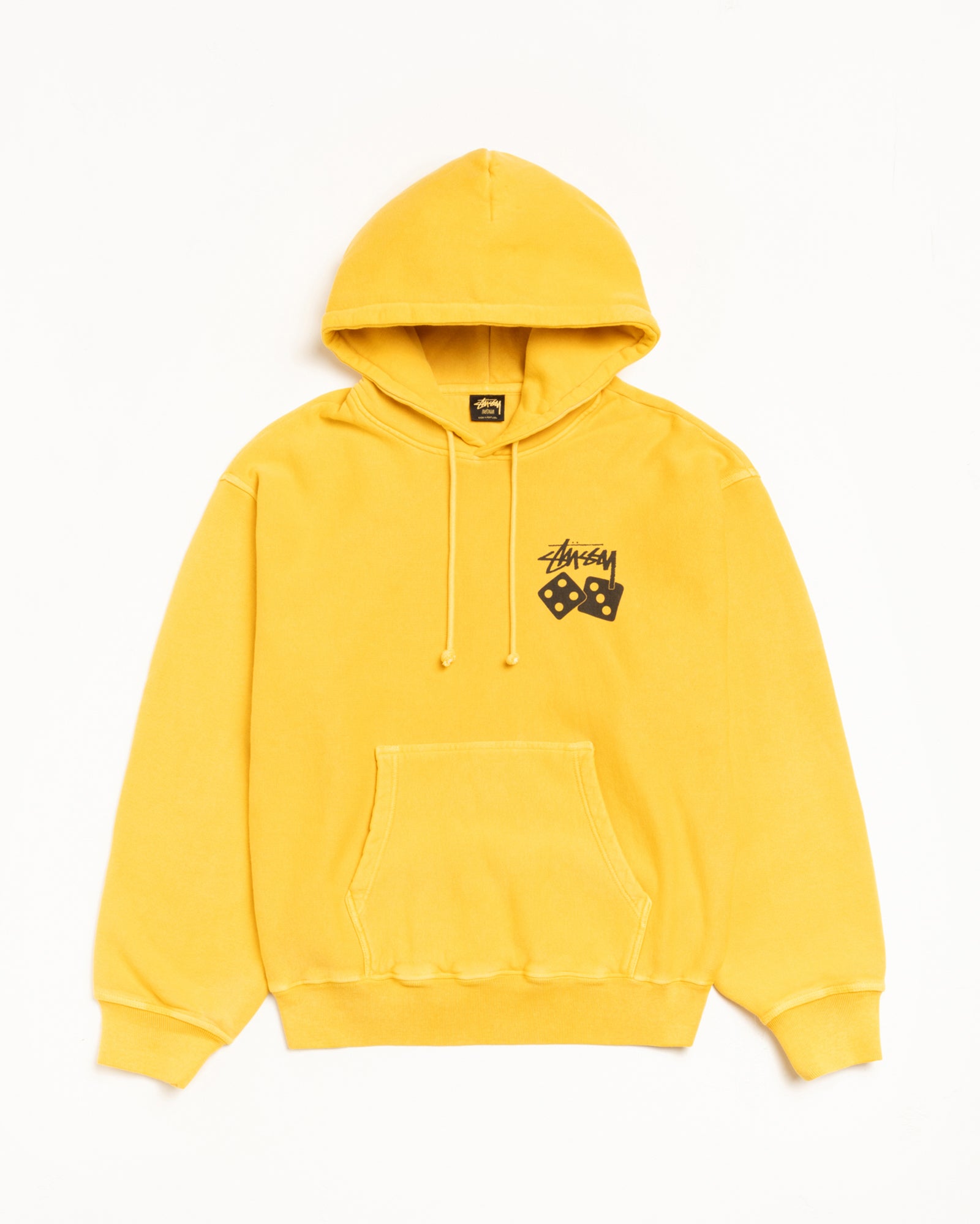 DICE HOODIE PIGMENT DYED