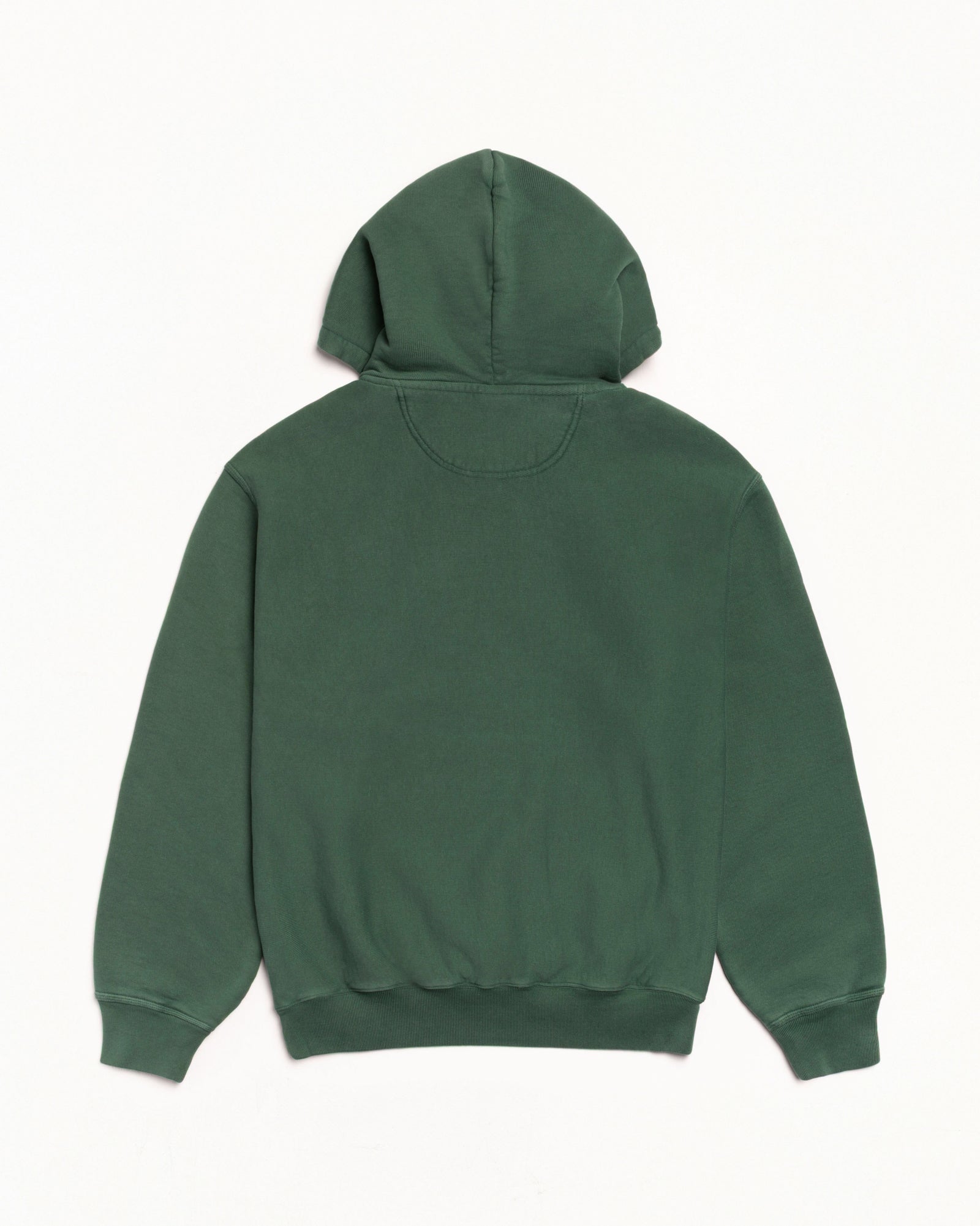 Stussy Wear Pig. Dyed Hood Mens Long Sleeve In Pine