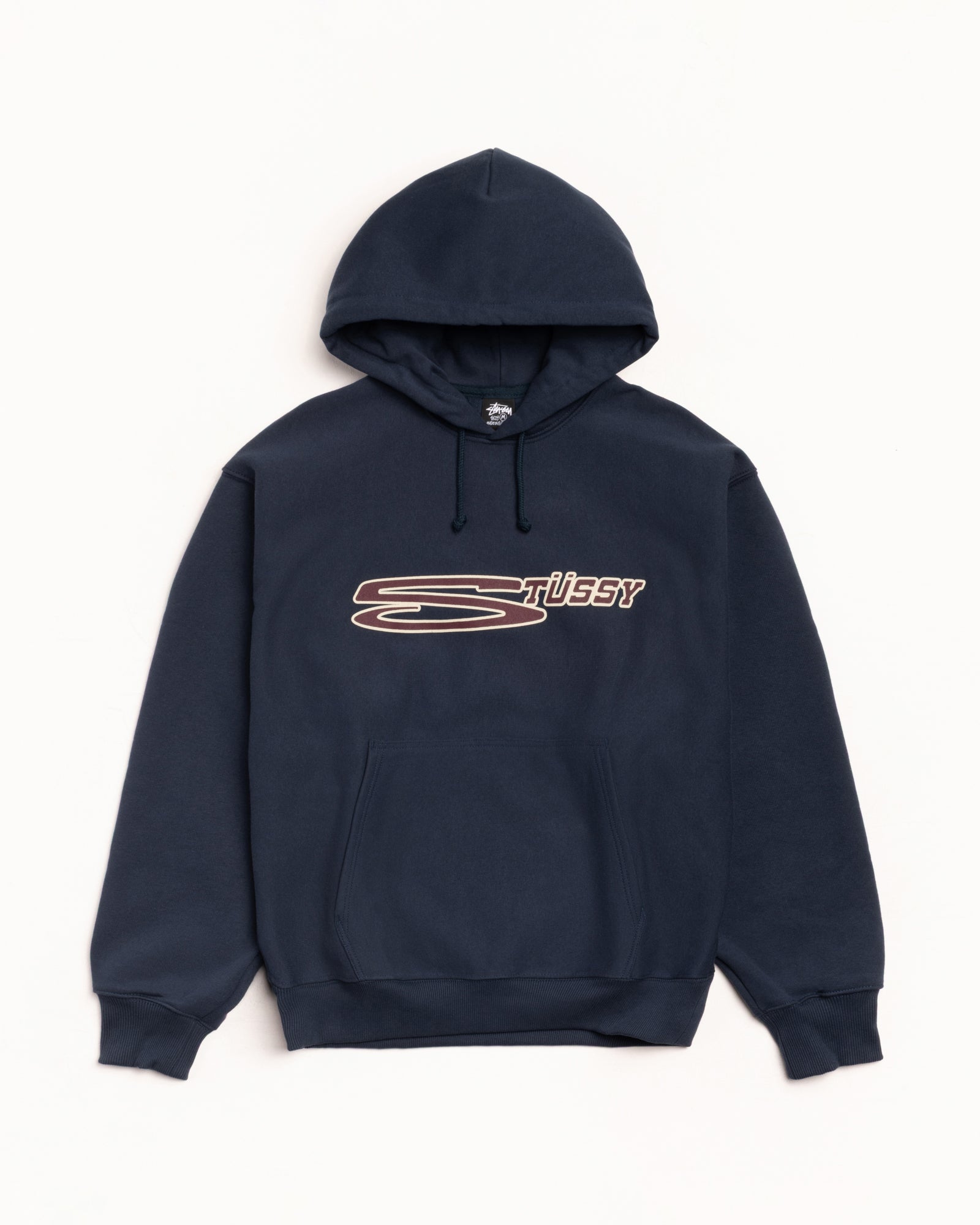 Stretch Hood Mens Long Sleeve In Navy