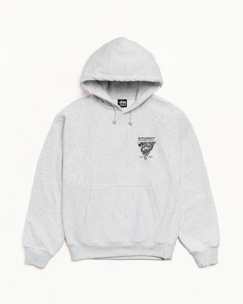 Dragon Hood Mens Long Sleeve In Ash Heather