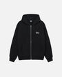 BASIC STÜSSY ZIP HOODIE