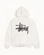 BASIC STÜSSY ZIP HOODIE PIGMENT DYED
