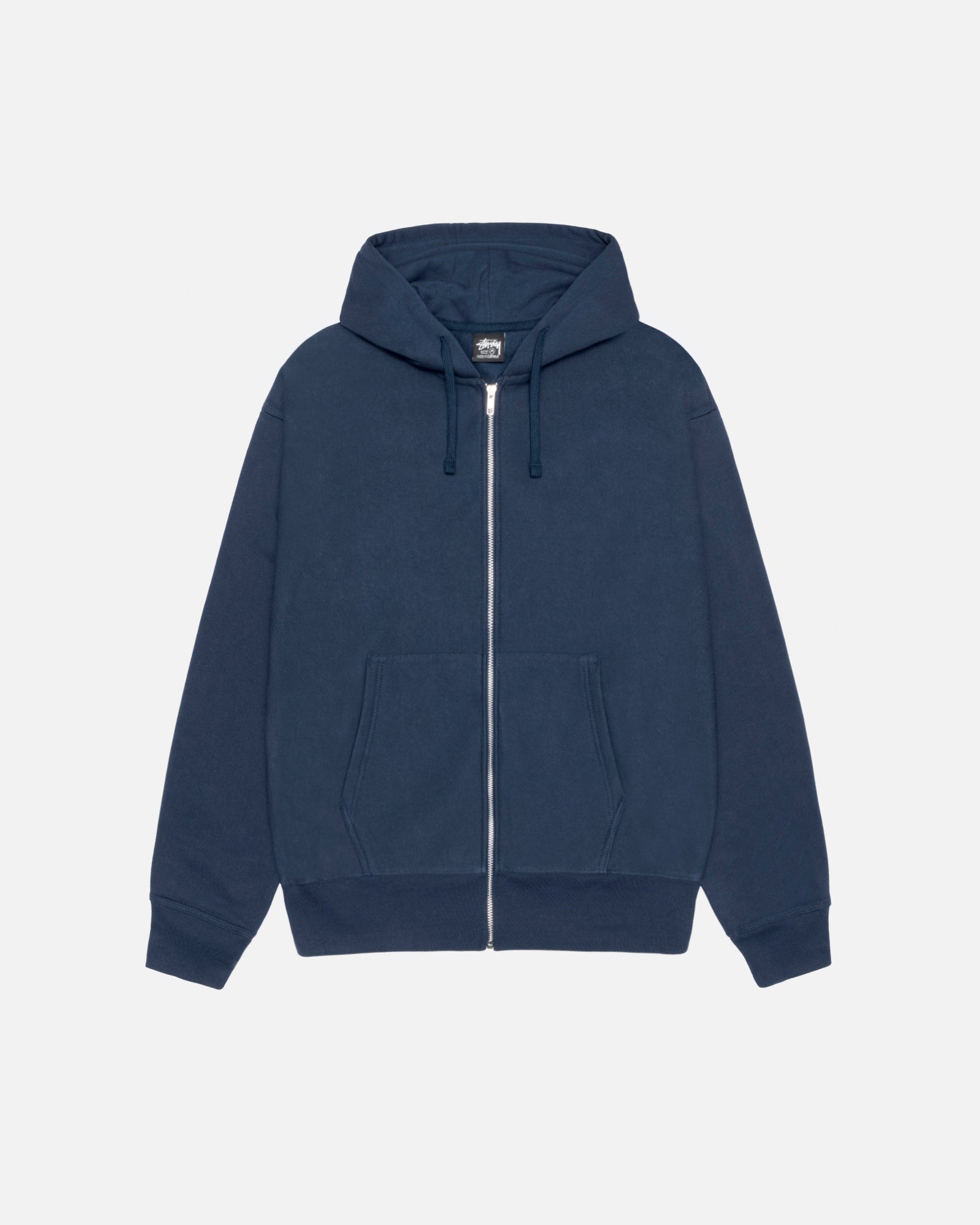 STÜSSY BEACH ROOTS ZIP HOODIE NAVY SWEATS