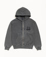 Dice Pigment Dyed Zip Hood