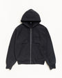 BEACH ROOTS ZIP HOODIE GARMENT DYED