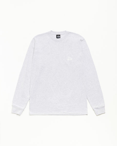 베이식 Stüssy LS 티 유니섹스 롱 슬리브 애시 헤더 색상