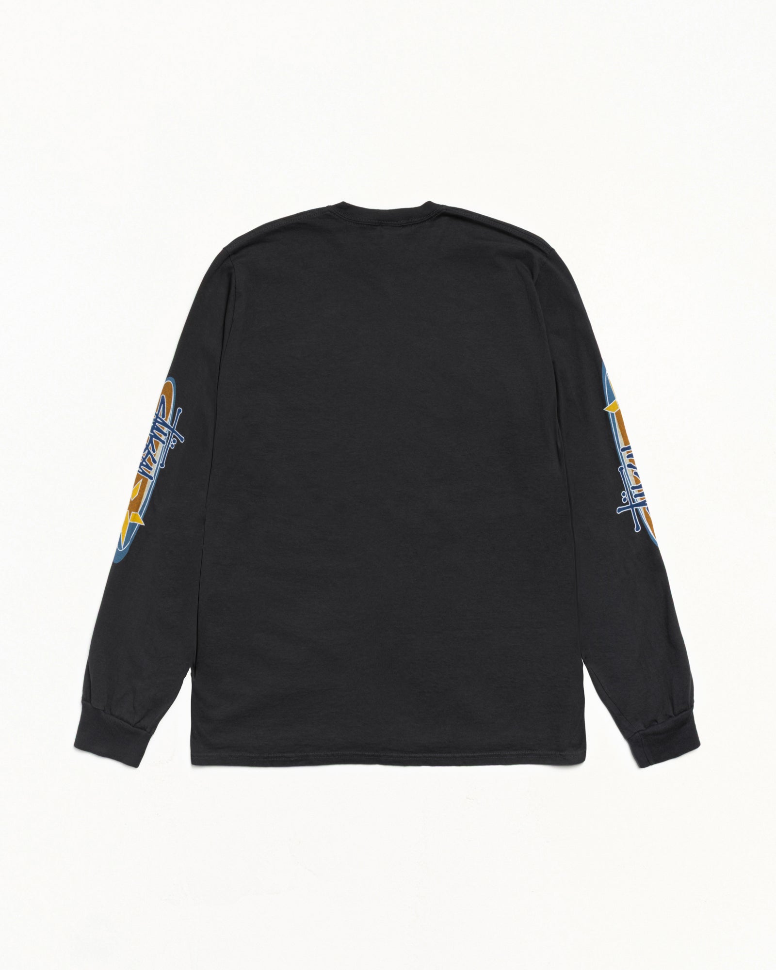 Two Star Pig. Dyed Ls Tee Mens Long Sleeve In Faded Black