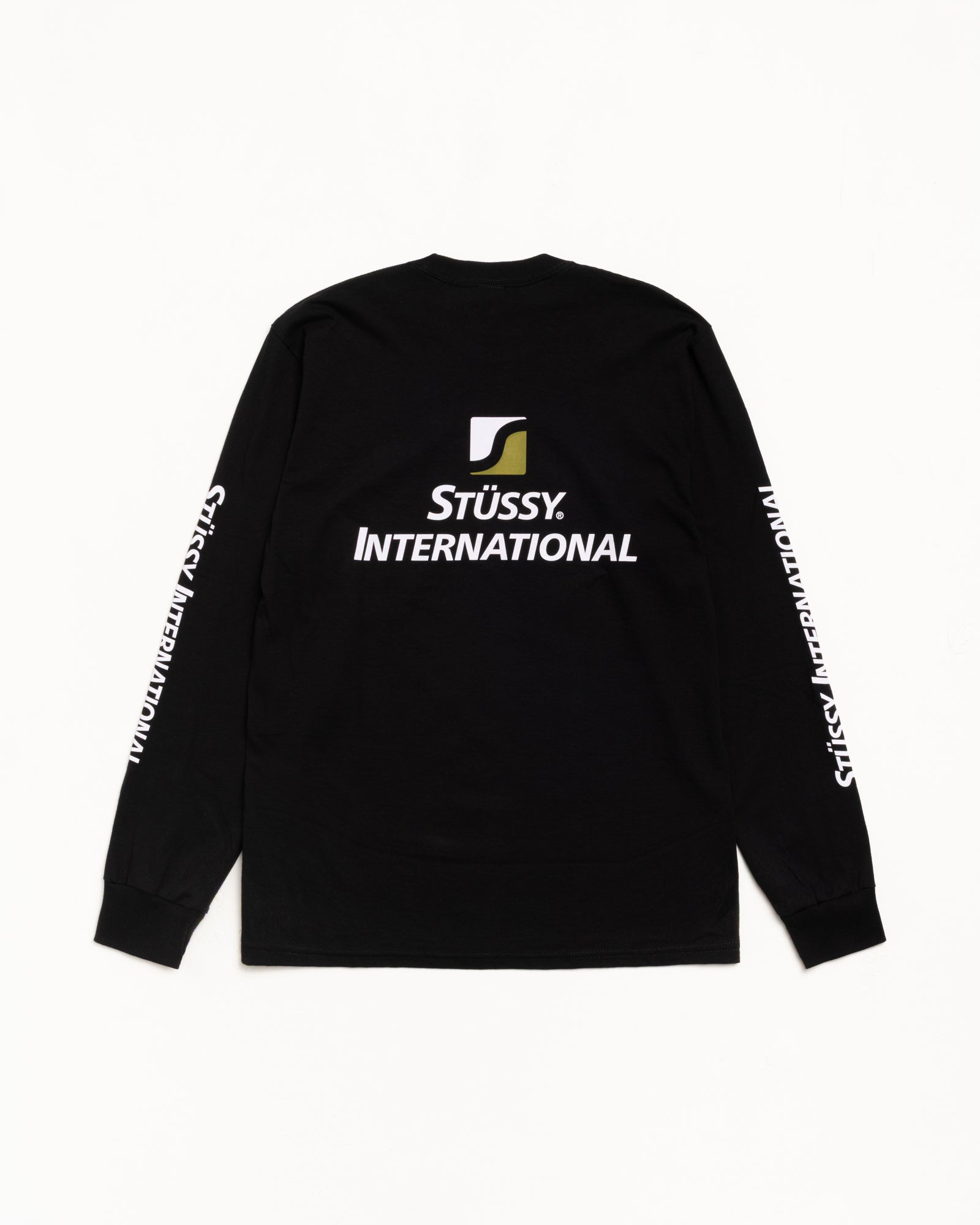 STUSSY ディズニー ロンT ブラック STUSSY ディズニー ロンT ブラック