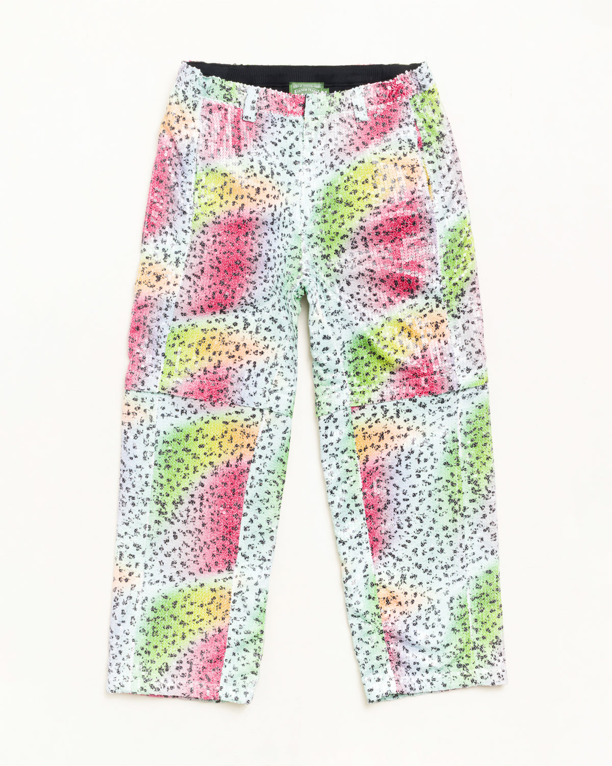 Stussy Tears Sequin Pant Mens In Multi