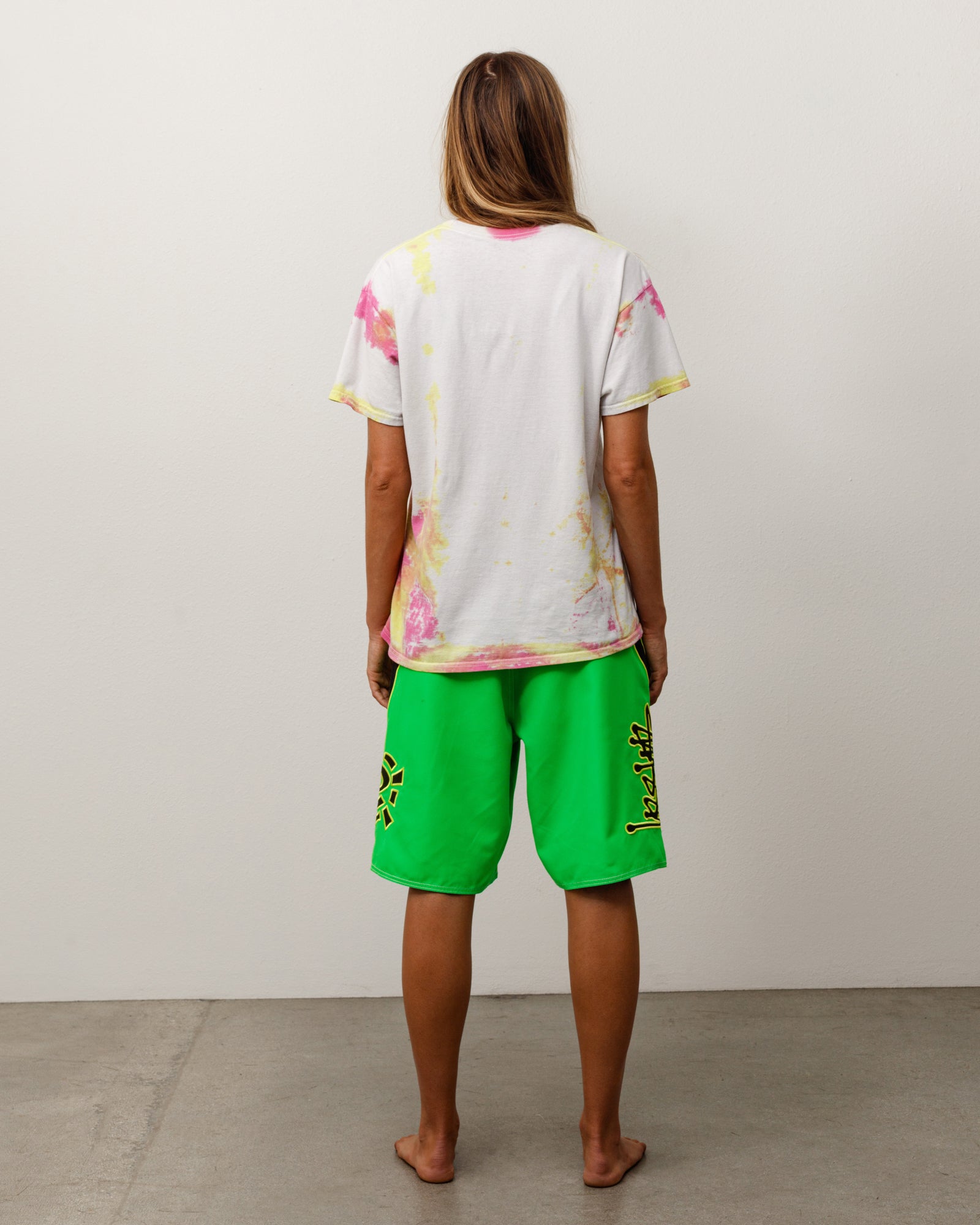 Stüssy & Always 보드 쇼트 그린 컬러