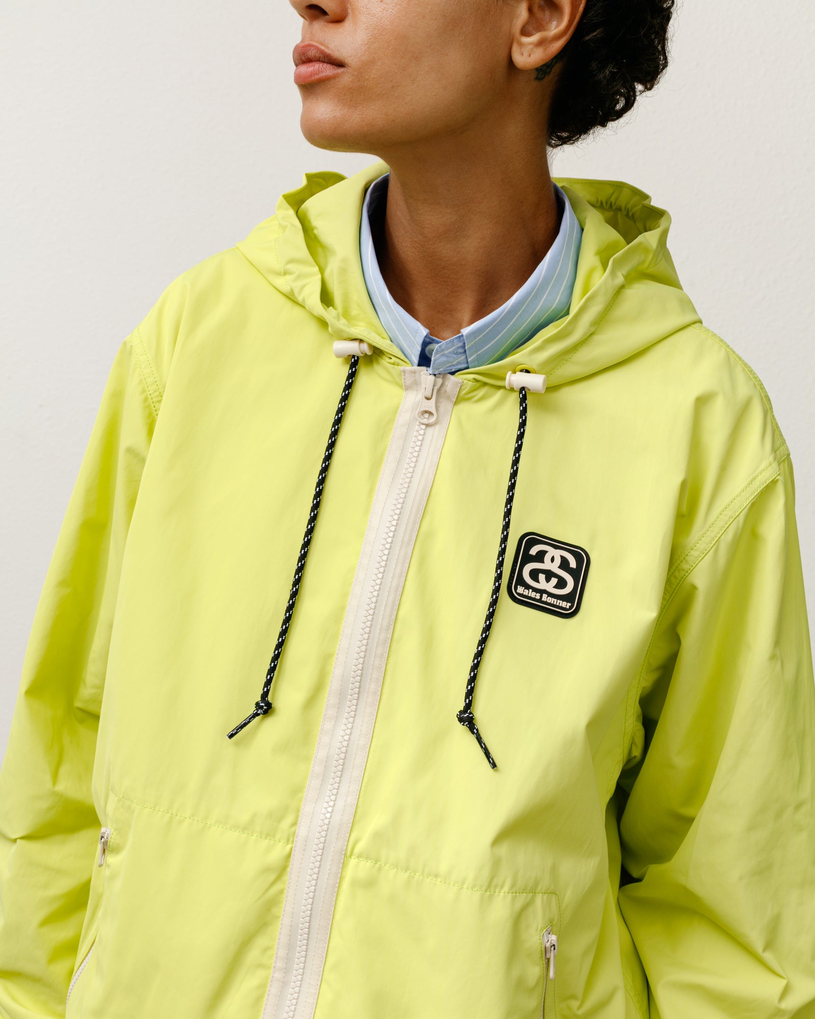 Stussy x Wales Bonner Windbreaker Ivory Stussy x Wales Bonner