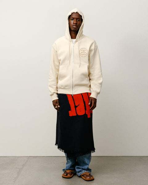 Stussy x Wales Bonner Windbreaker Ivory Wales Bonner Fleece Zip