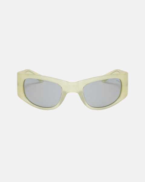 Stüssy Rene Sunglasses Matte Yellow / Light Grey Lens Eyewear