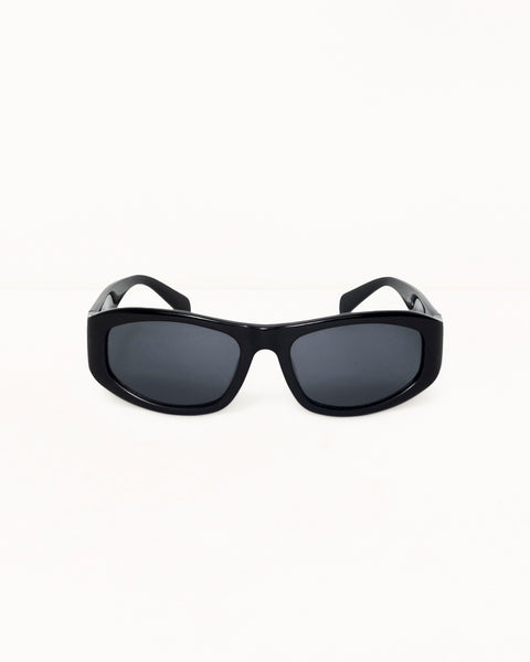 Landon Sunglasses Accessories In Black/black Lens