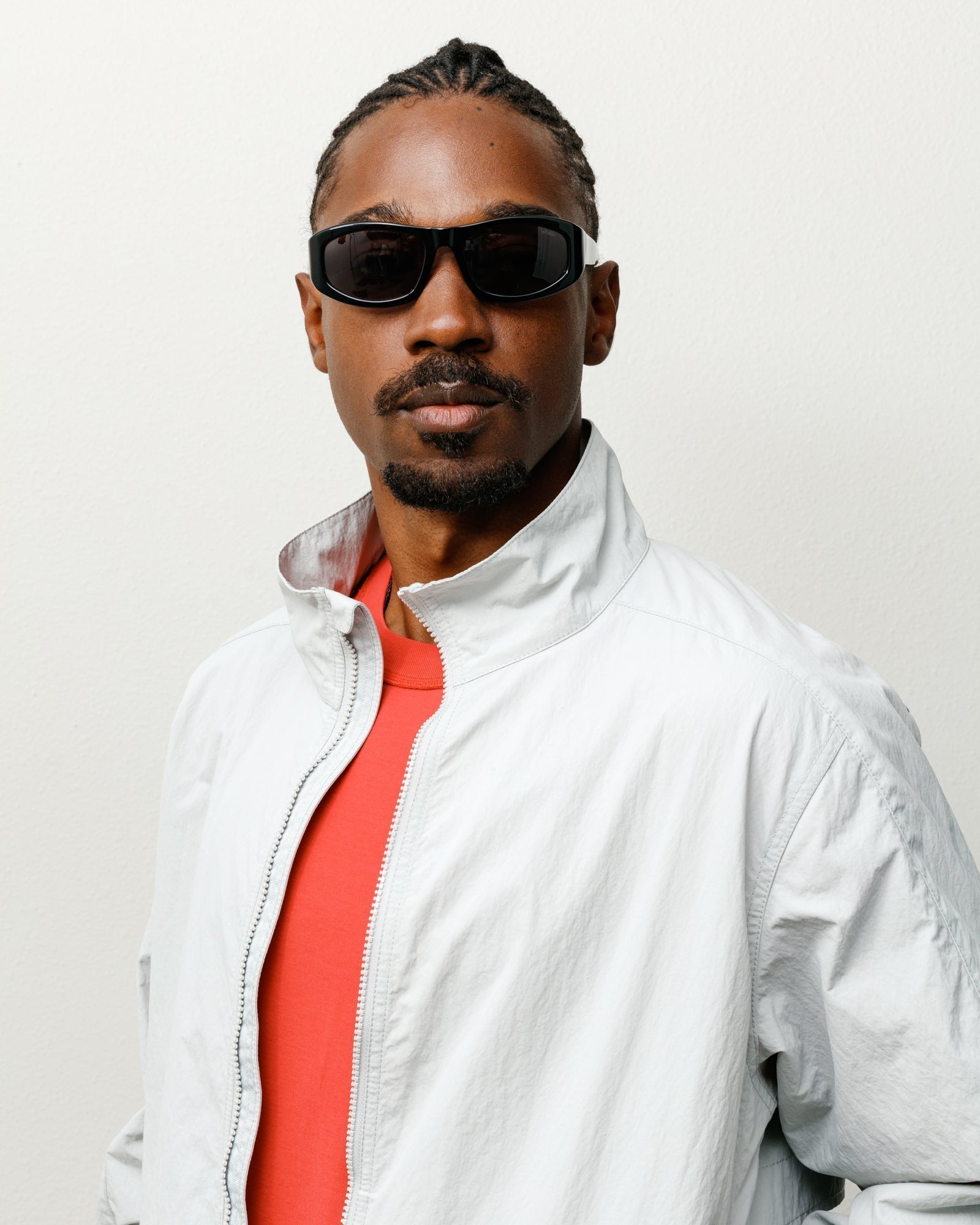 Landon Sunglasses – Black/Black Lens | Eyegear | Stüssy Korea