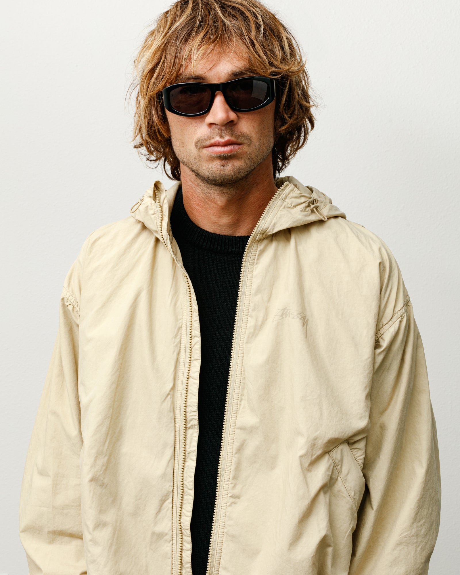 Landon Sunglasses Accessories In Black/black Lens