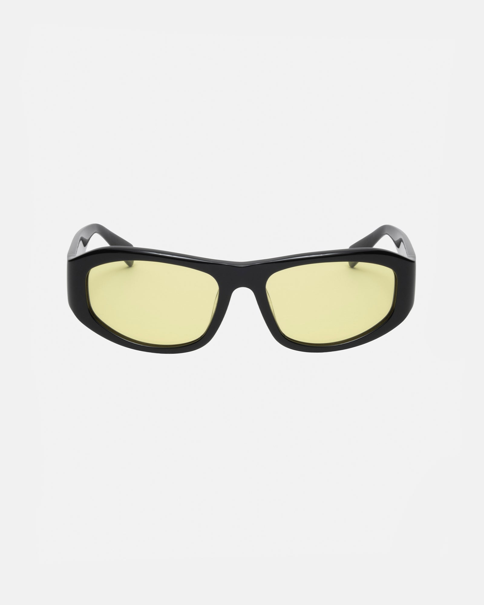 Stüssy Landon Sunglasses Black / Yellow Lens Accessories