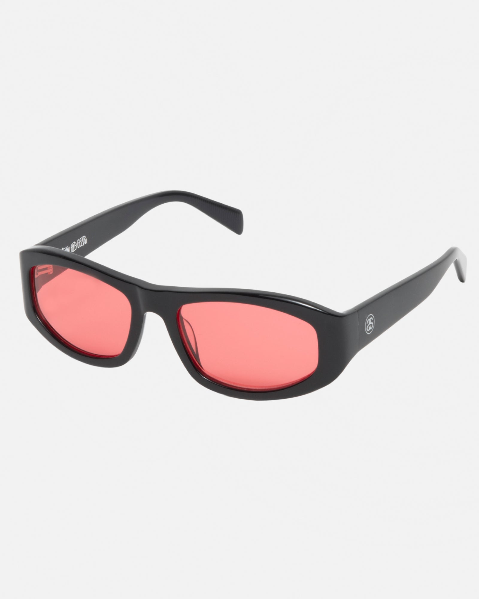 Black/Crimson Red Lens