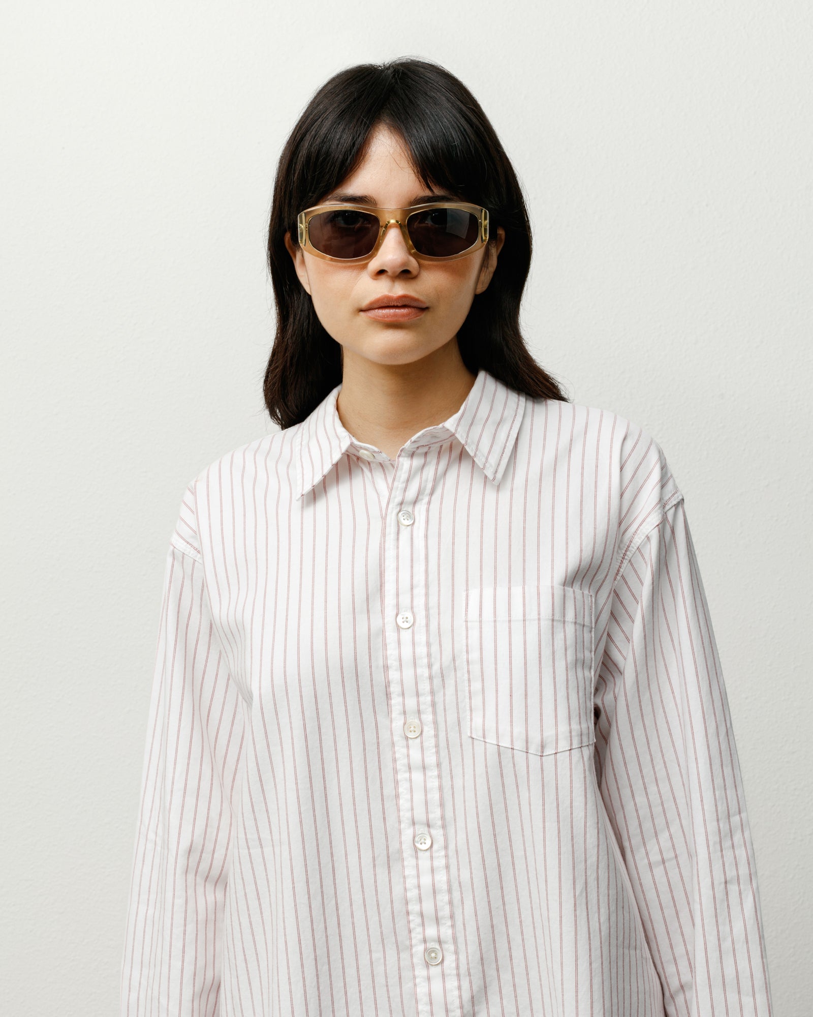 Landon Sunglasses Accessories In Champagne/black Lens