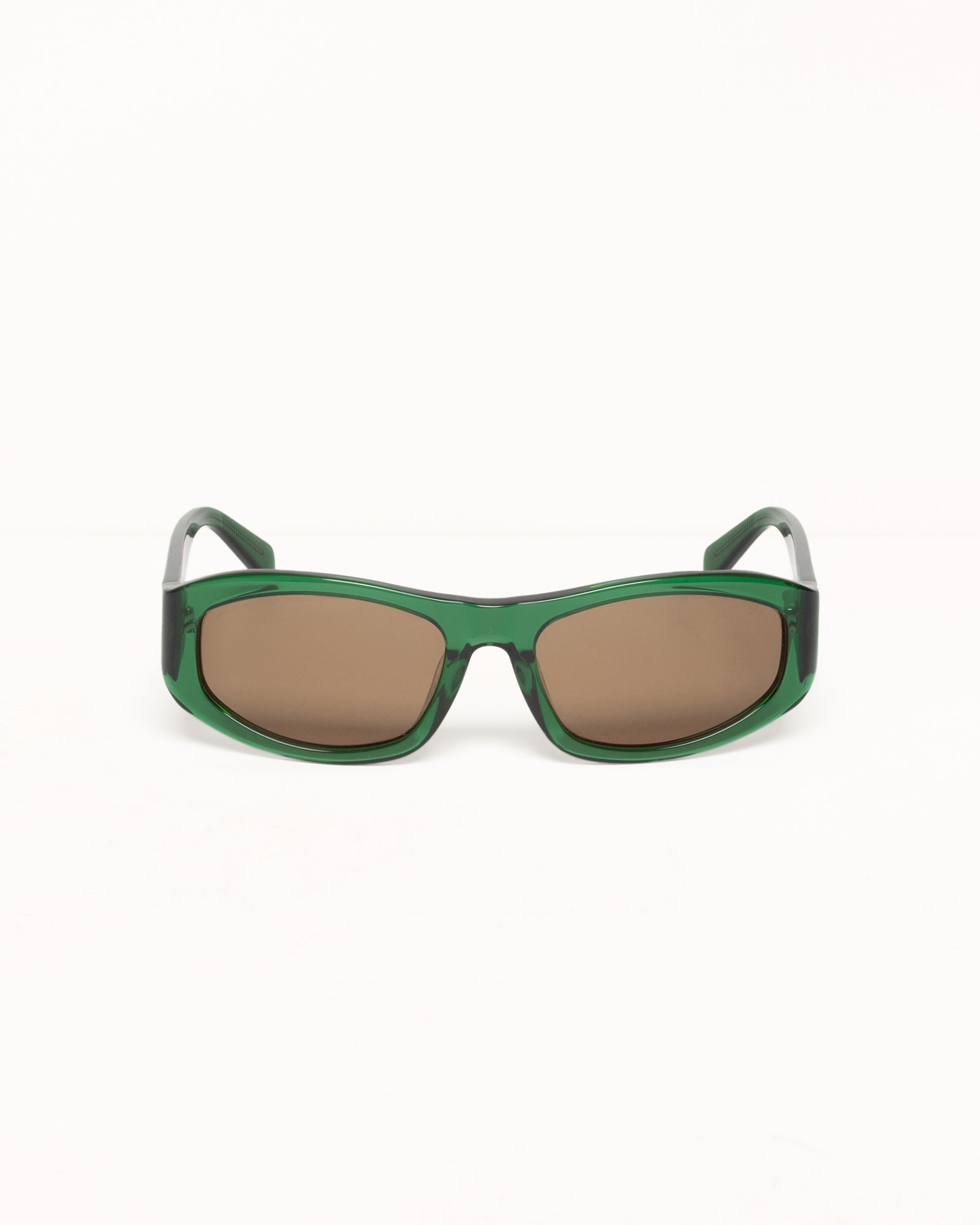 Landon Sunglasses Accessories In Emerald / Brown Lens