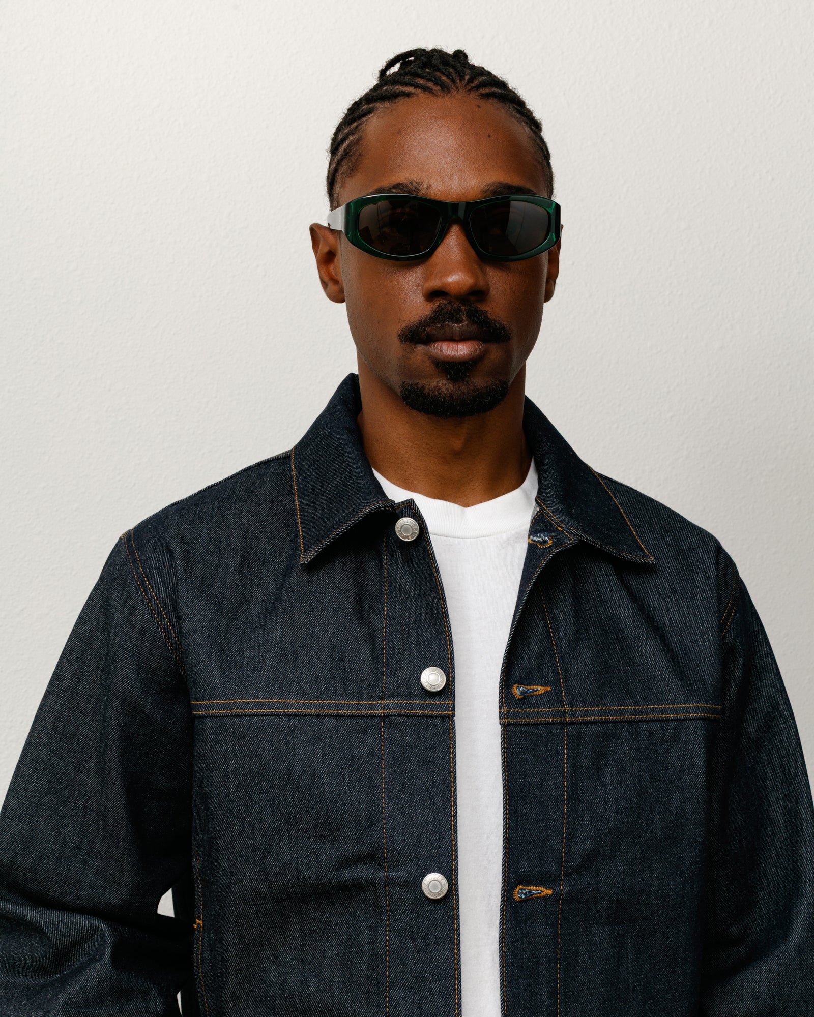 Landon Sunglasses Accessories In Emerald / Brown Lens