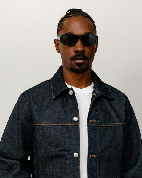 Landon Sunglasses Accessories In Emerald / Brown Lens