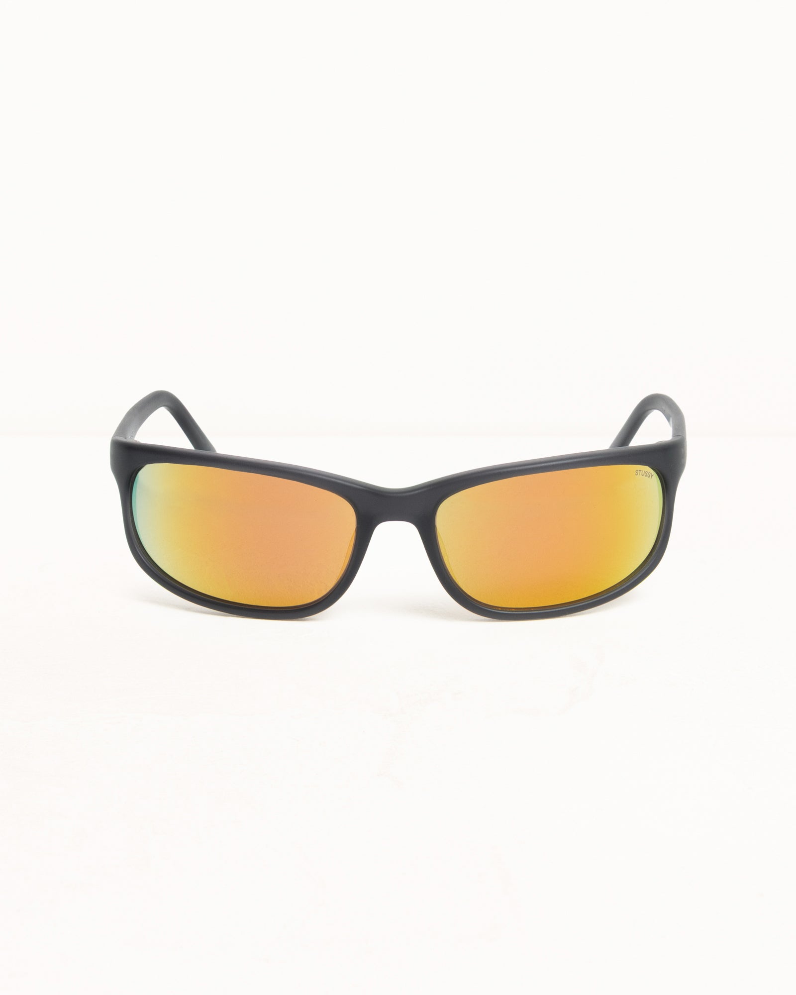 Julian Sunglasses Accessories In Frost Black/orange Mirror Lens