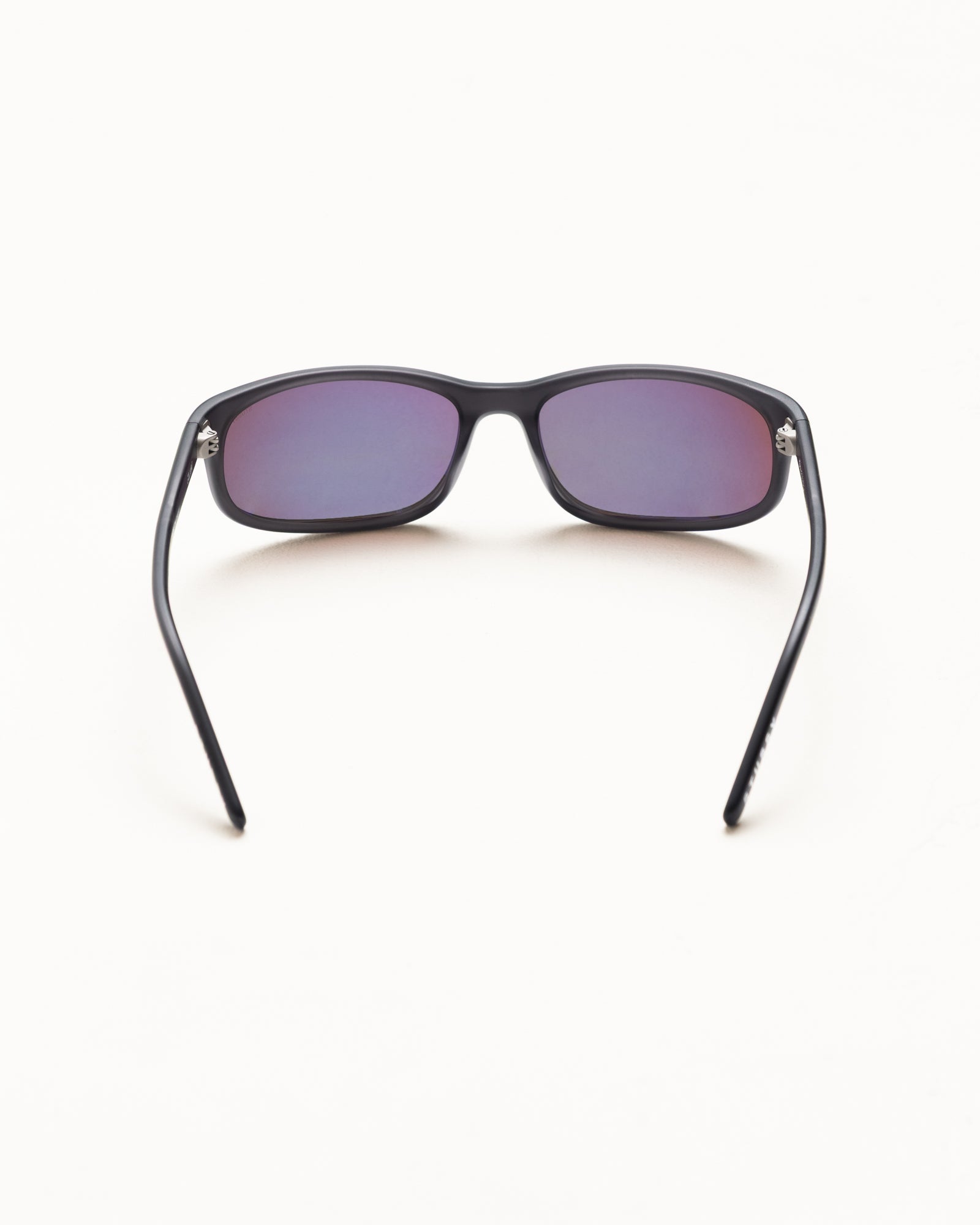 Julian Sunglasses Accessories In Frost Black/orange Mirror Lens