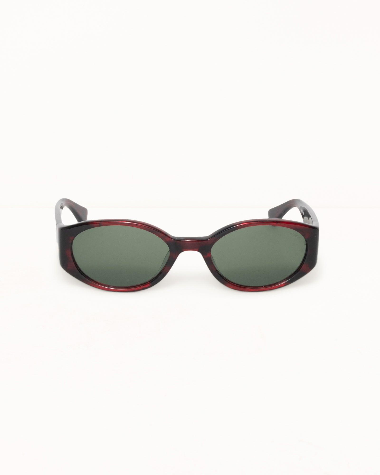 Luna Sunglasses Accessories In Dark Red / Green Lens